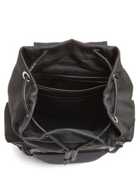 Burberry Medium Rucksack Leather Backpack