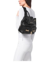 Michael Kors Michl Kors Marly Drawstring Leather Backpack