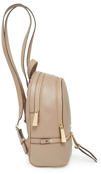 MICHAEL Michael Kors Michl Michl Kors Extra Small Rhea Zip Leather Backpack,  $258, Nordstrom