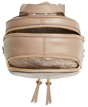 MICHAEL Michael Kors Michl Michl Kors Extra Small Rhea Zip Leather Backpack,  $258, Nordstrom