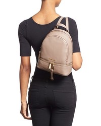 MICHAEL Michael Kors Michl Michl Kors Extra Small Rhea Zip Leather Backpack