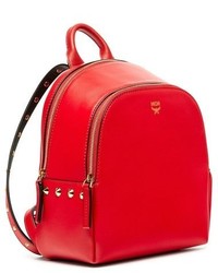 MCM Mini Duchess Leather Backpack