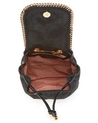 Stella McCartney Mini Falabella Faux Leather Backpack