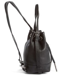 Opening Ceremony Mini Izzy Pebbled Leather Backpack