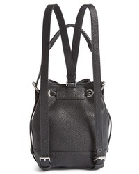 Opening Ceremony Mini Izzy Pebbled Leather Backpack