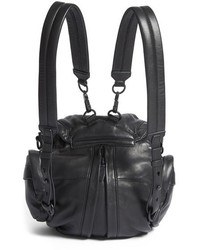 Alexander Wang Mini Marti Leather Backpack Black
