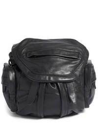 Alexander Wang Mini Marti Leather Backpack Black