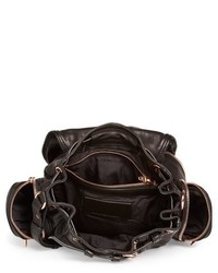 Alexander Wang Mini Marti Rose Gold Leather Backpack