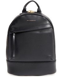 WANT Les Essentiels Mini Piper Leather Backpack Blue