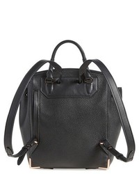 Alexander Wang Mini Prisma Leather Backpack Black