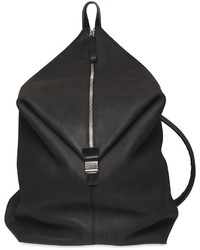 Mono Strap Leather Backpack