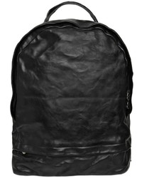 Officine Creative Washed Leather Backpack