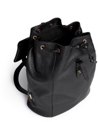 Alexander McQueen Padlock Skull Leather Backpack