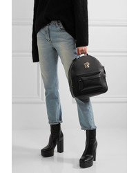 Versace Palazzo Medium Leather Backpack Black