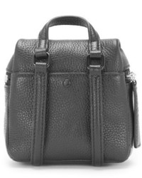 Kara Pebbled Leather Micro Satchel