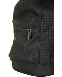 Topshop Perforated Backpack