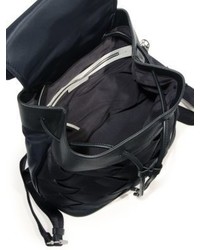Rag & Bone Pilot Leather Trimmed Backpack