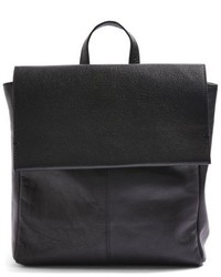 Topshop Premium Leather Calfskin Backpack Pink