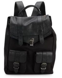 Proenza Schouler Ps1 Leather Canvas Backpack