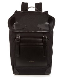 Givenchy Rider Canvas And Leather Backpack