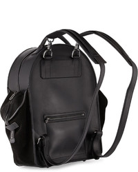 Buscemi Ro Leather Backpack Black