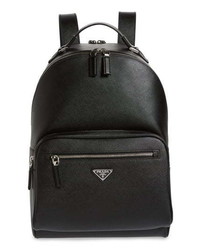 Prada Saffiano Leather Travel Backpack