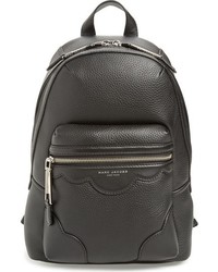 Marc Jacobs Scallops Leather Backpack Black