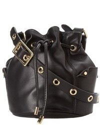 Juicy Couture Selma Leather Collection Mini Bucket Bag