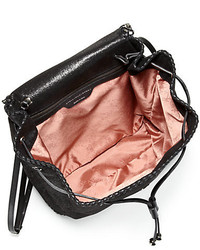 Stella McCartney Shaggy Deer Falabella Faux Leather Backpack