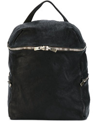 Guidi Side Zip Backpack