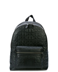 Coach Signature Embossed Academy Backpack
