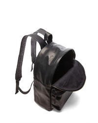 Damir Doma Silent Bay Leather Backpack In Vintage Black