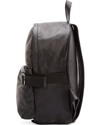 Damir Doma Silent By Black Leather Aliot Backpack