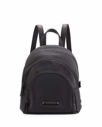 Sloane Mini Leather Backpack Black