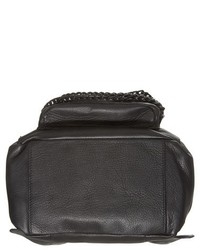 Ash Small Domino Chain Leather Backpack