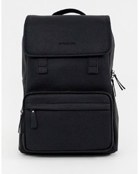 Smith And Canova Smith Canova Leather Backpack In Black