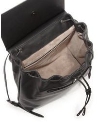 Bottega Veneta Smooth Intrecciato Leather Mini Backpack