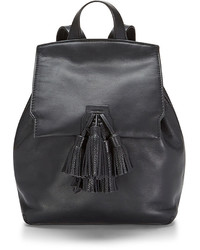 Rebecca Minkoff Sofia Leather Backpack Wtassels Black
