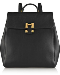 Sophie Hulme Soft Flap Leather Backpack