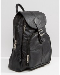 Reclaimed Vintage Soft Leather Backpack