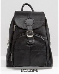 Reclaimed Vintage Soft Leather Backpack