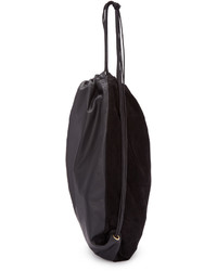 Tsatsas Ssense Black Leather Xela Backpack