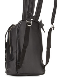 Marc Jacobs Star Patchwork Leather Backpack Blackmulti