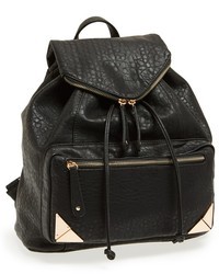 Street Level Faux Leather Backpack