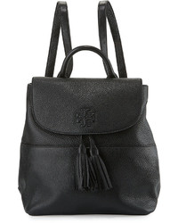 Tory Burch Thea Leather Tassel Backpack Black
