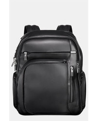 Tumi Arrive Kingsford Leather Backpack Black One Size