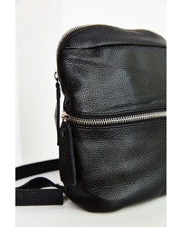 Urban Outfitters Leather Zip Mini Backpack