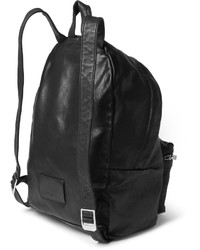 Saint Laurent Washed Leather Backpack