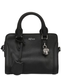 Alexander McQueen Mini Padlock Leather Shoulder Bag