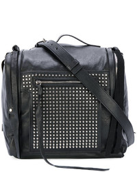 MCQ Alexander Ueen Loveless 69 Studded Mini Convertible Box Bag